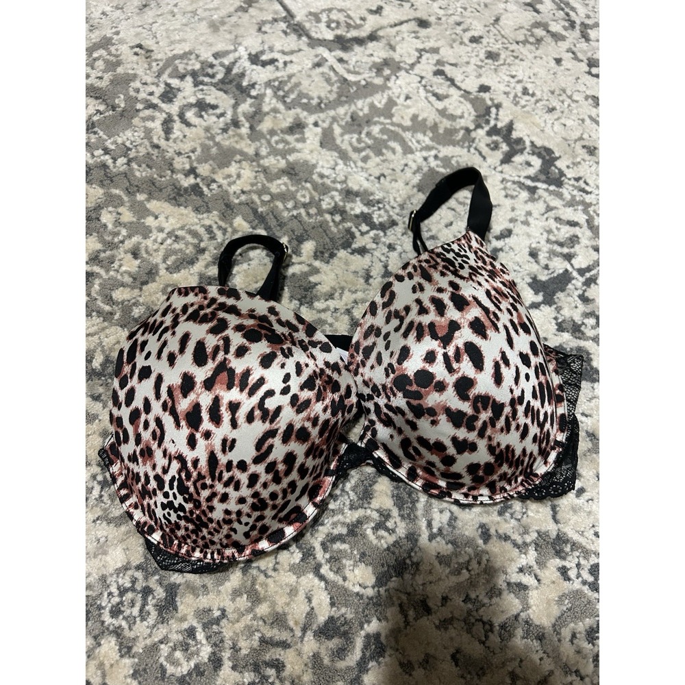 Joyspun Women's Cheetah And Lace Bra Size 40DDD